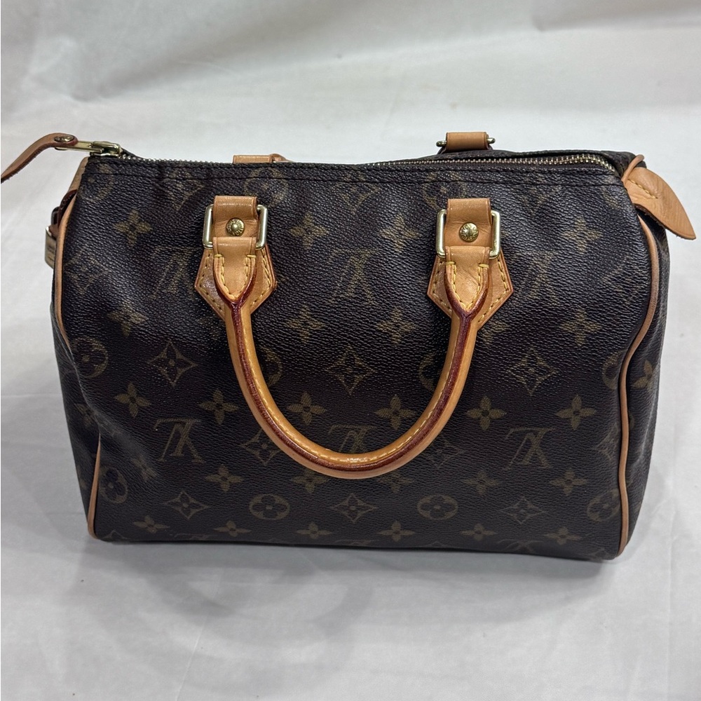 Louis Vuitton | Speedy 25 | SD0027 | Monogram Canvas Brown Satchel - Picture 1 of 16